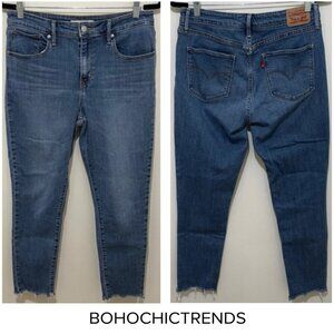 Levi's 721 High-rise Skinny Red Tag Denim Jeans, Size 31